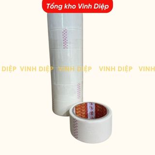 Cuộn băng dính giấy, băng keo giấy dày ăn mực khổ 5cm