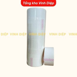 Cuộn băng dính giấy, băng keo giấy dày ăn mực khổ 5cm