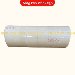 Cuộn băng dính giấy, băng keo giấy dày ăn mực khổ 5cm