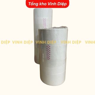 Cuộn băng dính giấy, băng keo giấy dày ăn mực khổ 5cm