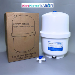Bình Áp 3.2G Karofi (thể tích thực 5.5L) Chính Hãng cho máy lọc nước RO siêu bền tặng kèm van chống nổ Bảo hành 1 tháng