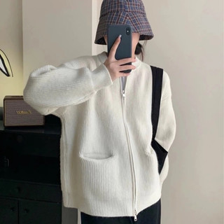 ÁO BOMBER LEN KÉO KHÓA ĐỒNG