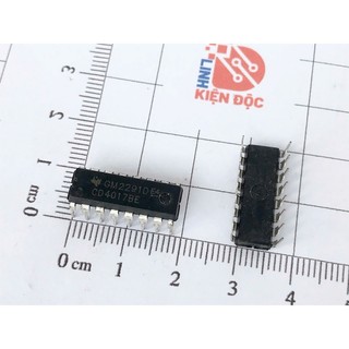 [Combo 10 chiếc] CD4017BE, CD4017BP, CD4017 DIP-16 IC