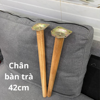 <<COMBO>> Combo 4 Chân Bàn Trà Gắn Ốc Dài 42cm - Đa Dạng Kích Thước - Tặng PAD SẮT chất lượng gắn bàn