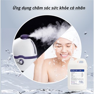 Nước cất tinh khiết Chuyên dụng - Nước cất 1 lần Chai 500mL/ 4L 💧 (Distilled water)