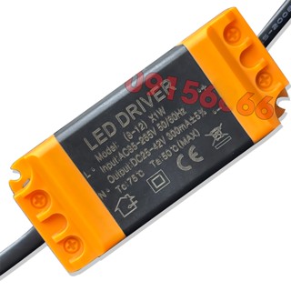 Driver chấn lưu 8w-12w