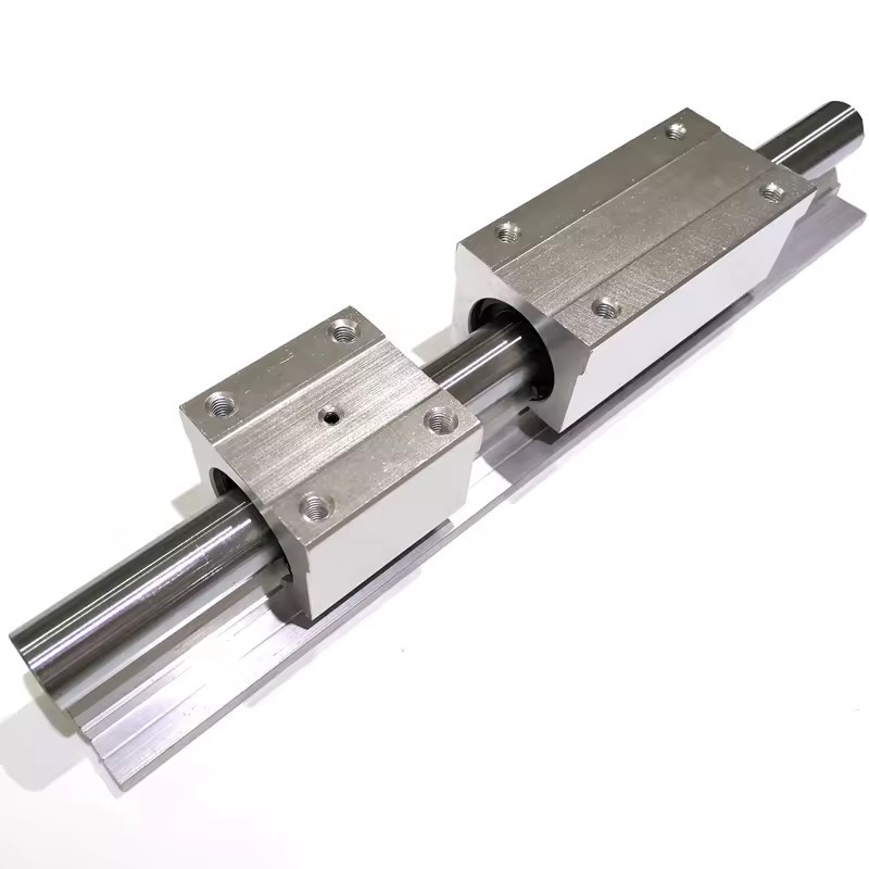 Combo thanh trượt SBR16UU (1 ray 1000mm + 2 bi trượt) mạ crom