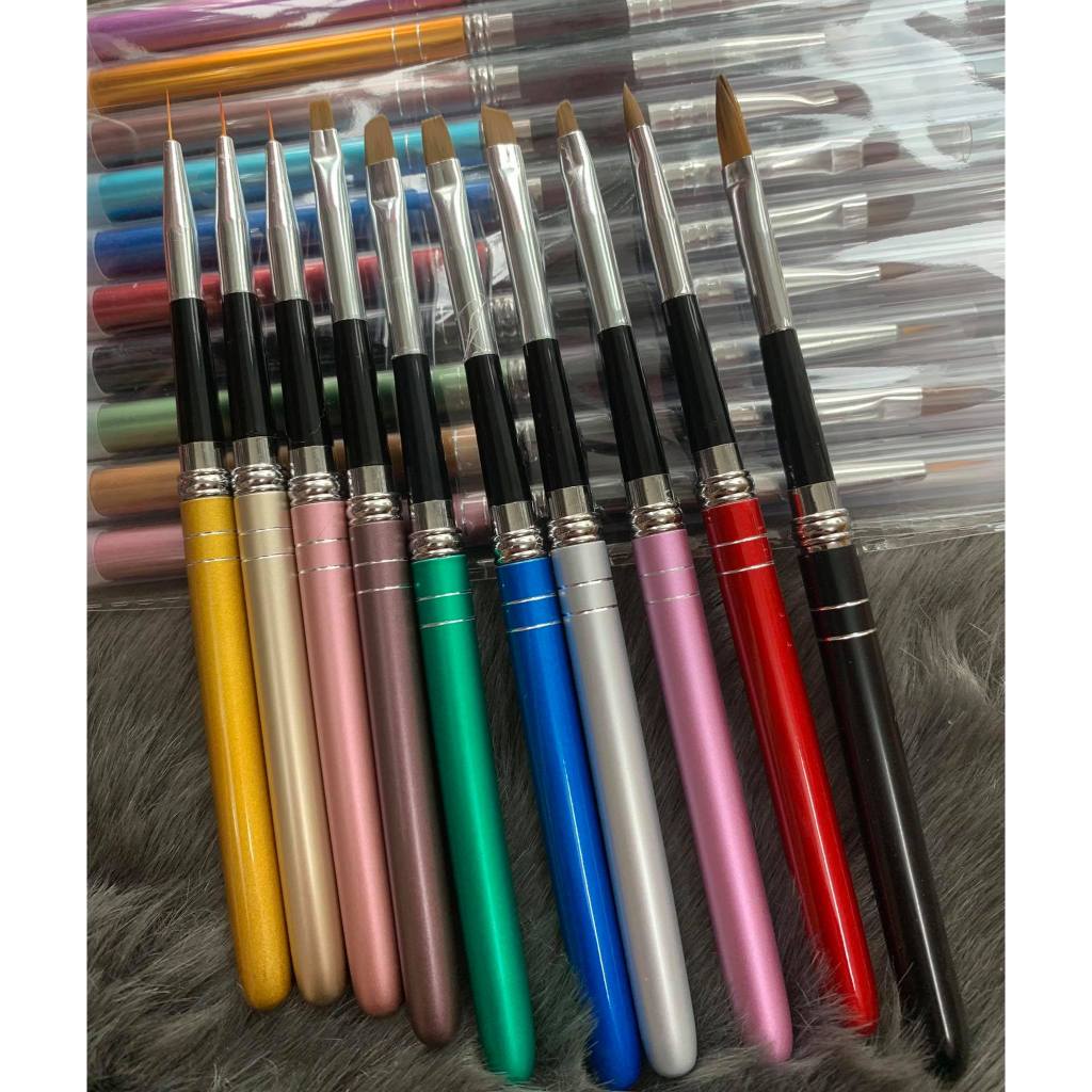 Bộ Cọ Nail Vẽ Móng 10 Cây
