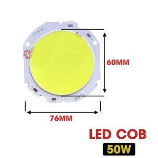 Mắt Led Cob 50W Tròn / Điện 150V