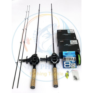 Bộ Cần Câu UL (Ultra Light) + Máy Ngang Cemreo Macan có tiếng Drag Click + Quà Tặng