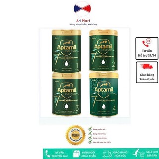 Sữa hữu cơ aptamil essensis organic số 1,2,3,4 tăng đề kháng 900g nhập khẩu úc hàng air