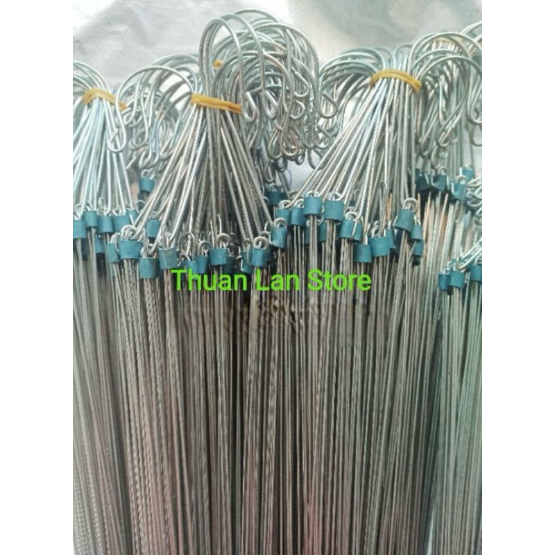 SET 10c Móc Kẽm Treo Lan Dài 60cm ( Tổng Thể Đầu Móc 70cm )