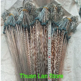 SET 10c Móc Kẽm Treo Lan Dài 60cm ( Tổng Thể Đầu Móc 70cm )