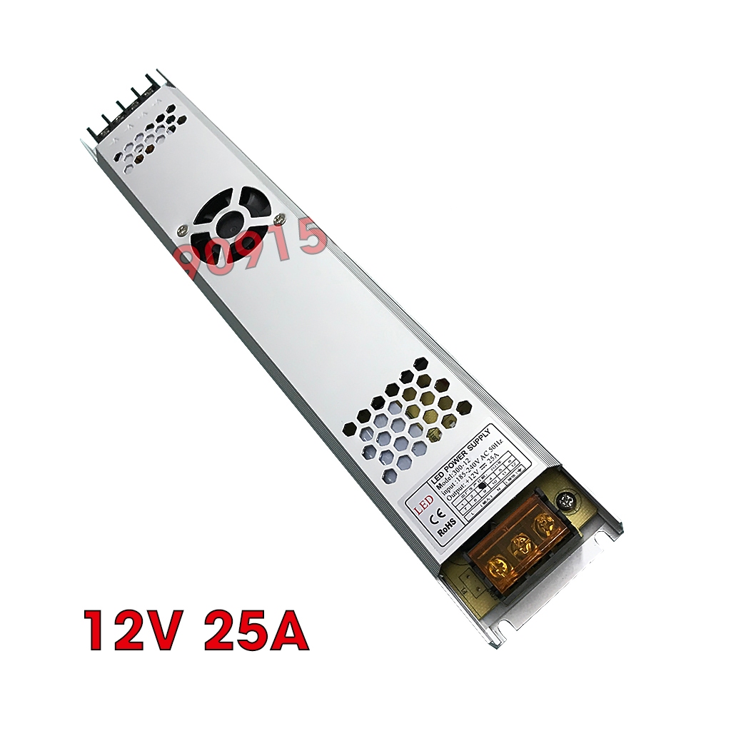 Nguồn 12v 25A - siêu mỏng