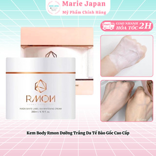 Kem Body Rmon Dưỡng Trắng Da Tế Bào Gốc Cao Cấp White Label Dia Whitening Cream Hàn Quốc - 200ml