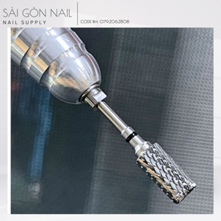 Đầu mài Mỹ Titanium 3in1, Chuyên dùng mài mịn, mài phá cho đắp bột, đắp gel, phá sơn gel - Sài Gòn Nail