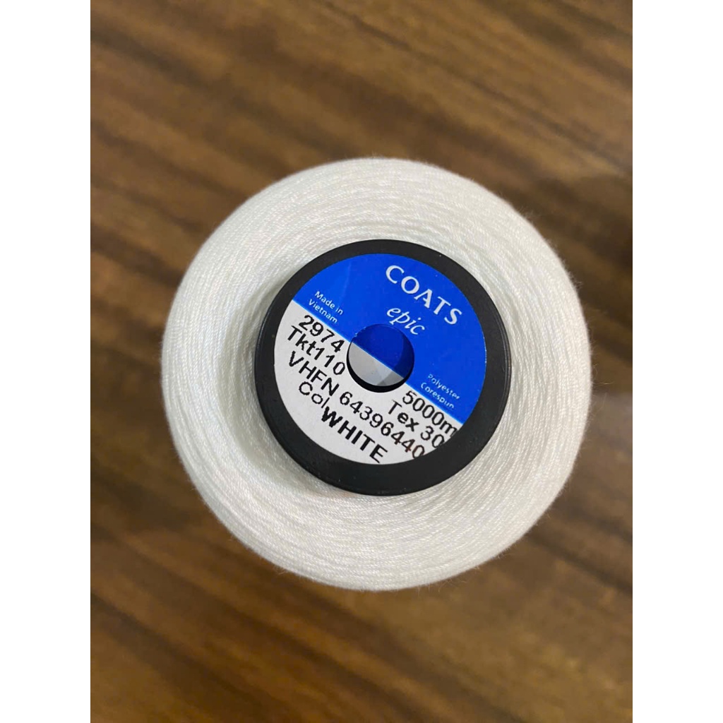 Chỉ trắng Coats tex 30