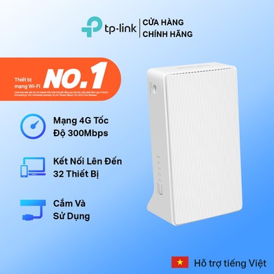 Bộ Phát Wifi 4G LTE Không Dây Mercusys MB112-4G Chuẩn N Tốc Độ 300 Mbps