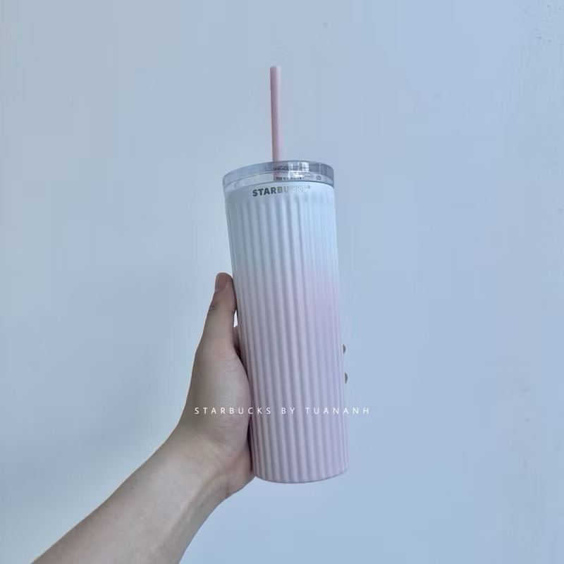 [Chính hãng] Ly Giữ Nhiệt Starbucks Jungle Pink Gradient 473ml