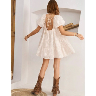 Đầm babydoll phong cách Bohemians Mùa Hè Rực Rỡ