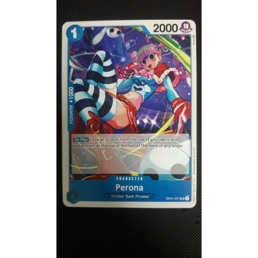 [TNTB] Thẻ bài One Piece TCG OP01-077 - Perona - Character - Uncommon