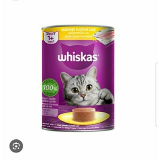 [hỏa tốc pettohouse gò vấp] Combo 3 lon pa tê cho mèo vị cá biển cá ngừ cá mòi Whiskas 400g ocean fish tuna sardine