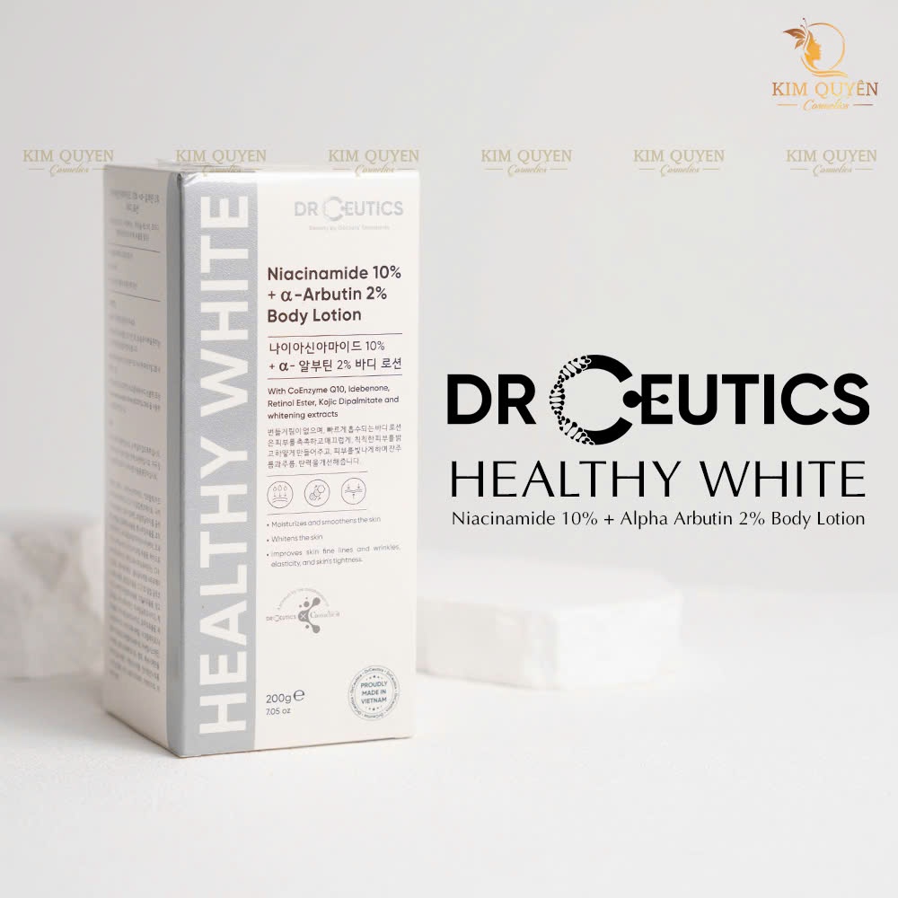 DRCEUTICS Sữa Dưỡng Thể Trắng Da DrCeutics Body Lotion Healthy White