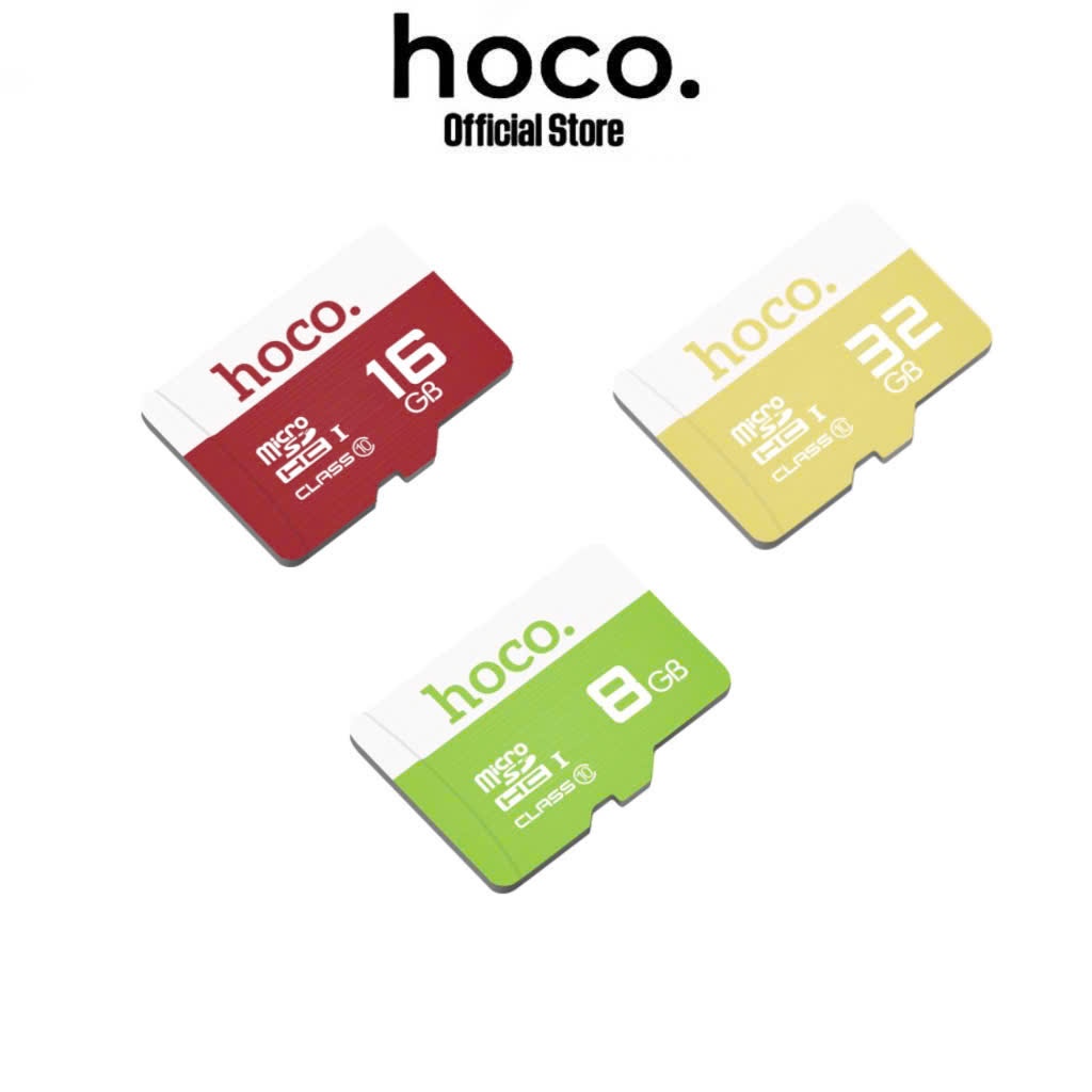 Thẻ nhớ TF 8gb 16gb 32gb 64gb hãng Hoco Thẻ nhớ điện thoại camera laptop loa... hàng chất lượng