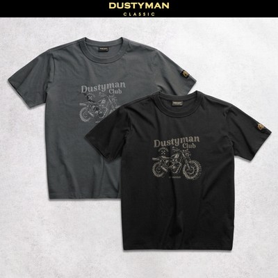 Áo Thun Nam Road Dustyman, Vải 100% Cotton Cao Cấp,Hình In Cổ Điển,Form Regular Fit