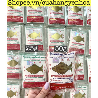 25g/50g Bột Rau Câu Cá Vàng Thái Lan-Hàng chuẩn tem bạc