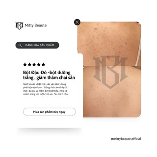 𝐌𝐢𝐭𝐭𝐲 𝐁𝐞𝐚𝐮𝐭𝐞 - Bột Đậu Đỏ Nguyên Chất đắp mặt nạ ủ trắng da giảm mụn lưng face&body