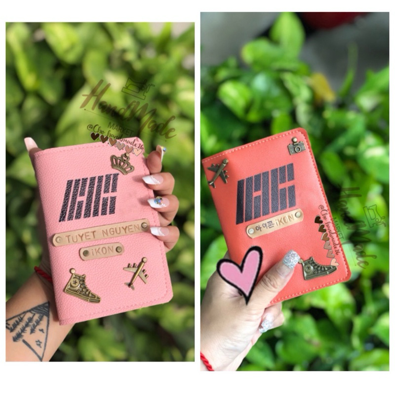 Vỏ hộ chiếu ikon - bao hộ chiếu - bọc hộ chiếu