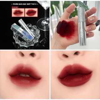 [AUTH 100%] SON LÌ MERZY EDITION VỎ BẠC #M13 ĐỎ TRẦM VAPOR RED