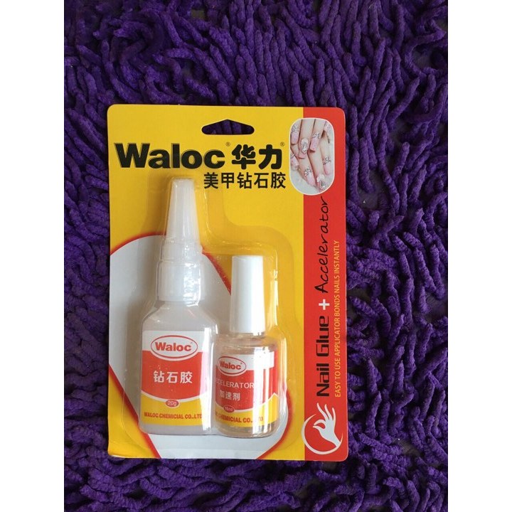 Keo Gắn Đá Dán Móng Waloc Siêu Chắc