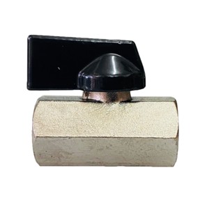  Van Khóa Mini Đồng Xi - Van Khóa Hơi Khí Nén 