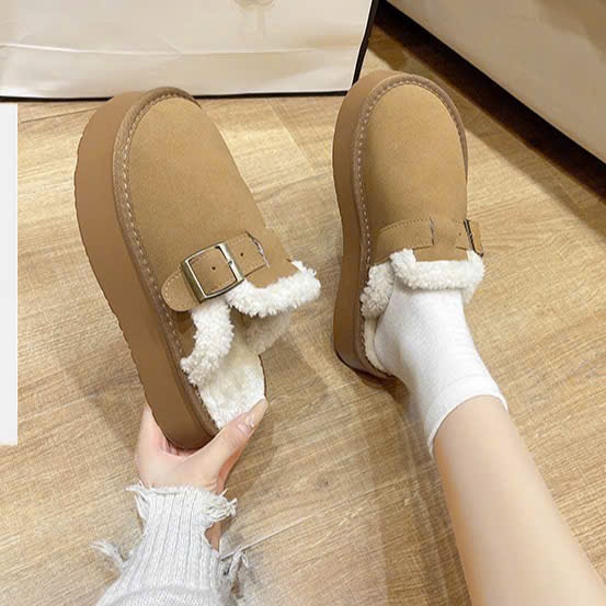 [FULLBOX] Dép sục nữ cao cấp LÓT LÔNG CỪU trẻ trung hót trend | BigBuy360 - bigbuy360.vn