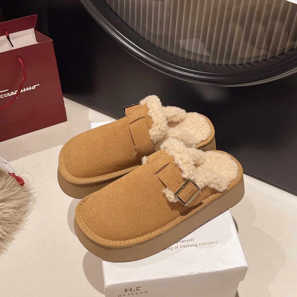 [FULLBOX] Dép sục nữ cao cấp LÓT LÔNG CỪU trẻ trung hót trend | BigBuy360 - bigbuy360.vn