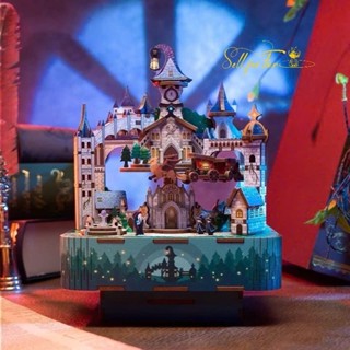 Đồ Chơi Lắp Ráp Mô Hình Gỗ 3D Music Box Hộp Nhạc Lâu Đài Phù Thủy Phép Thuật HARRY POTTER TQ928