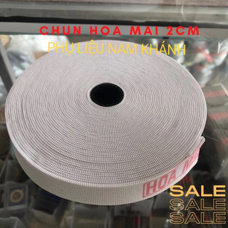 Chun quần 2cm Hoa Mai 10m/cuộn