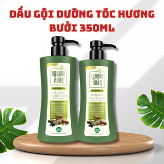 Dầu gội dược liệu Nguyên Xuân Dưỡng tóc Hương bưởi 350ml - Giúp làm sạch tóc, da đầu, sạch gàu, Giúp hết ngứa