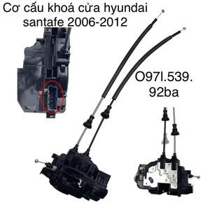 4 Cơ cấu khoá cửa HYUNDAI SANTAFE 2006-2012 cao cấp 814102B000 814202B000 81310-2B020 81410-2B000 81420-2B000