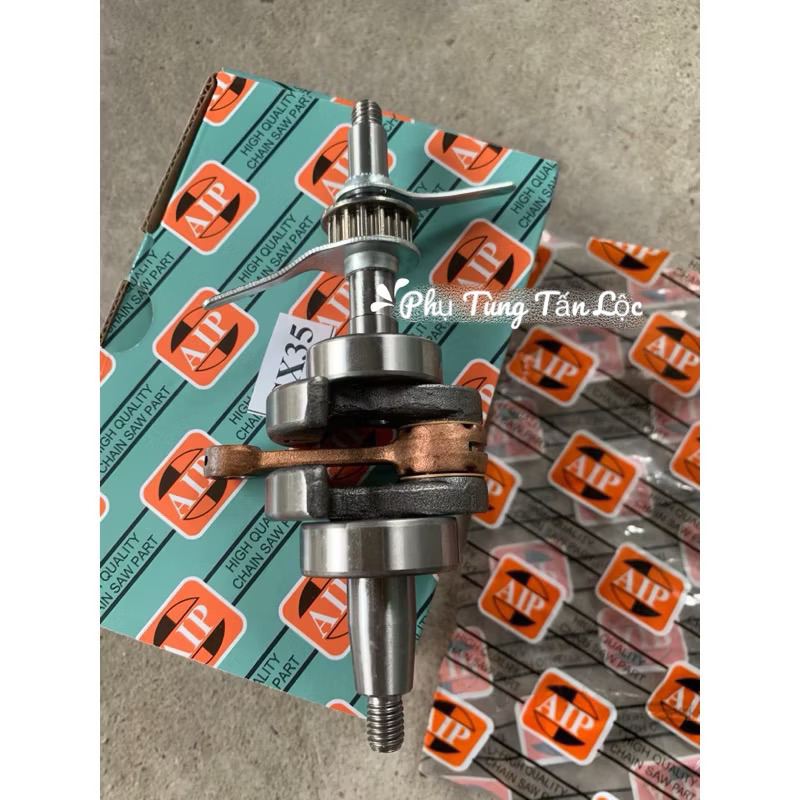 Trục cơ Gx35 , Trục Khuỷu máy cắt cỏ GX35 GX25