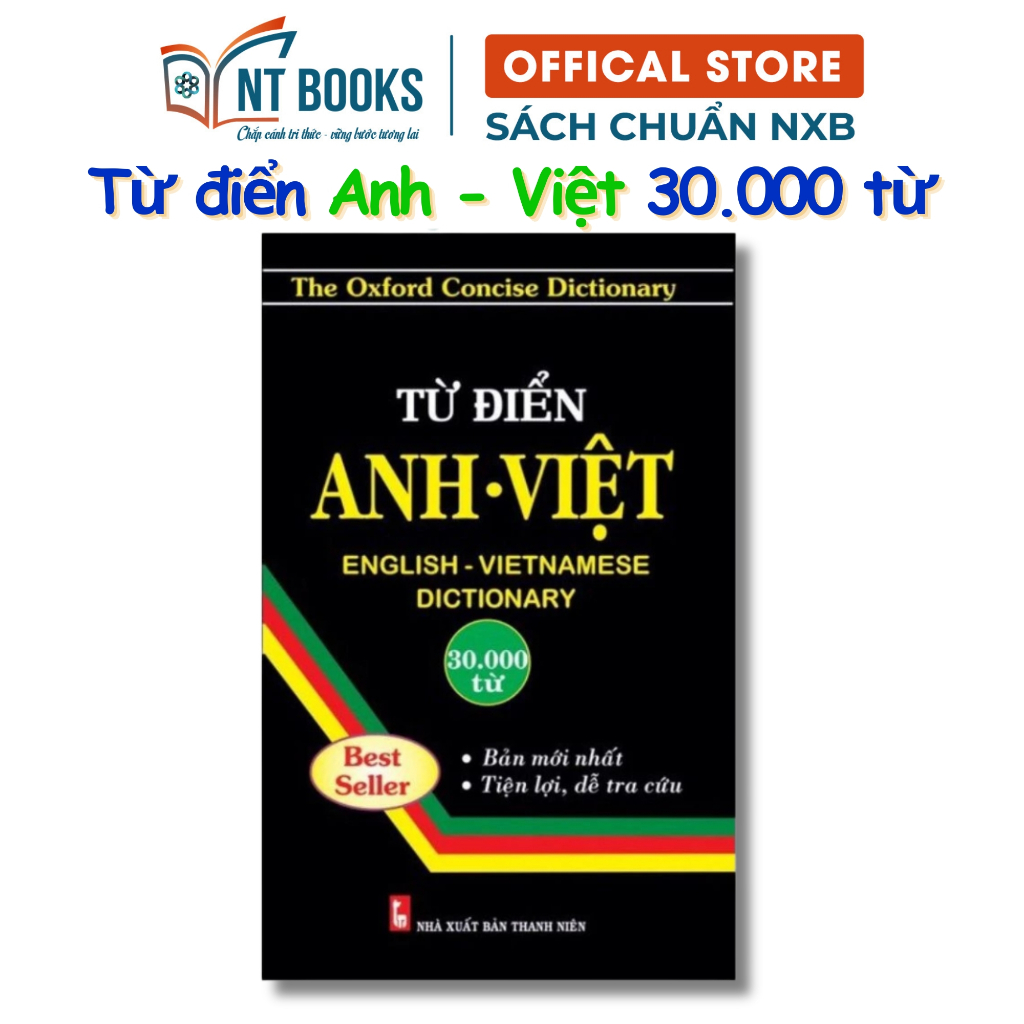 Sách Từ điển Anh - Việt - 30.000 từ - ND