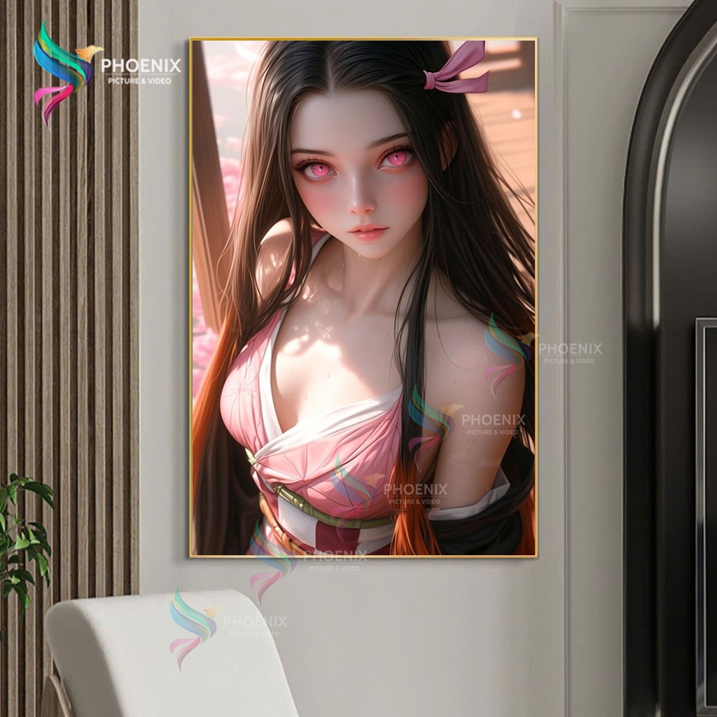 Poster Naruto- Poster Hinata Hyuga dán tường