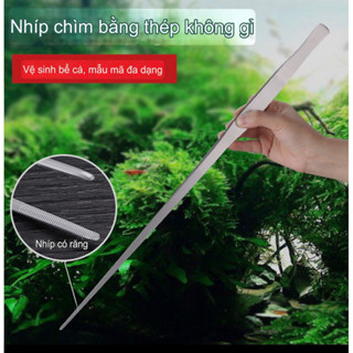 Nhíp trồng cây thủy sinh- kẹp gắp thức ăn cho thú cưng dụng cụ cá cảnh thủy sinh