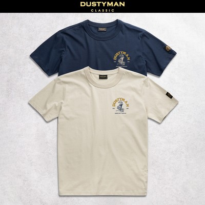 Áo Thun Nam Safe Dustyman, Vải 100% Cotton Cao Cấp,Hình In Cổ Điển,Form Regular Fit