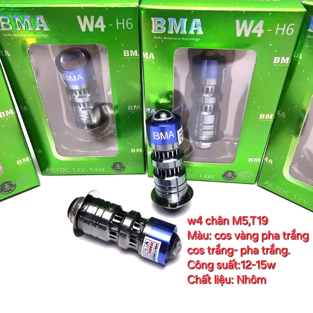 HÀNG CHÍNH HÃNG BMA-đèn pha led chân m5
