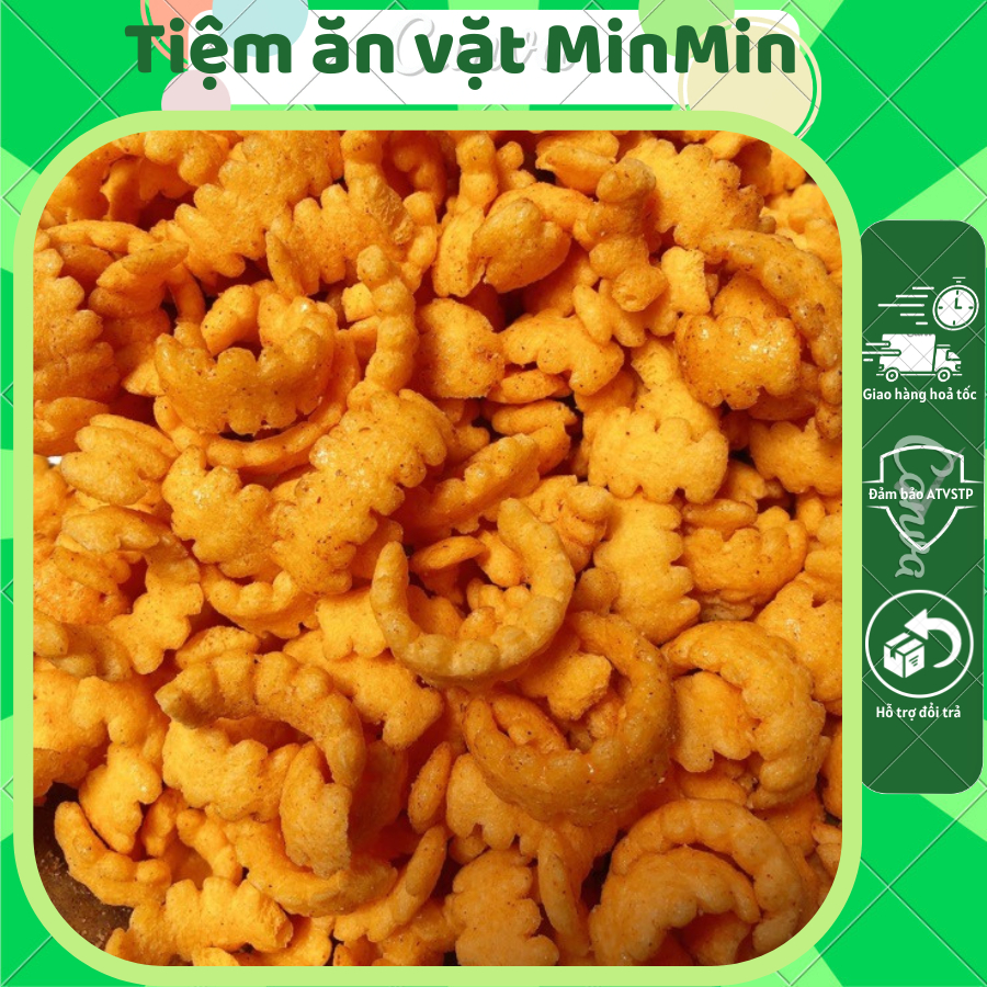 Snack bim tằm giòn cay(gói 250gr)