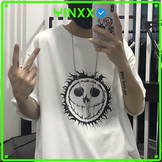 Áo thun nam nữ tay lỡ YINXX, áo phông form rộng ATL196