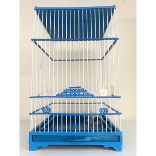  Khung Lồng chim hút mật Lồng chim khuyên nhựa Vuông Cao 3 vanh 21x30cm MS06 tặng kèm đủ phụ kiện 